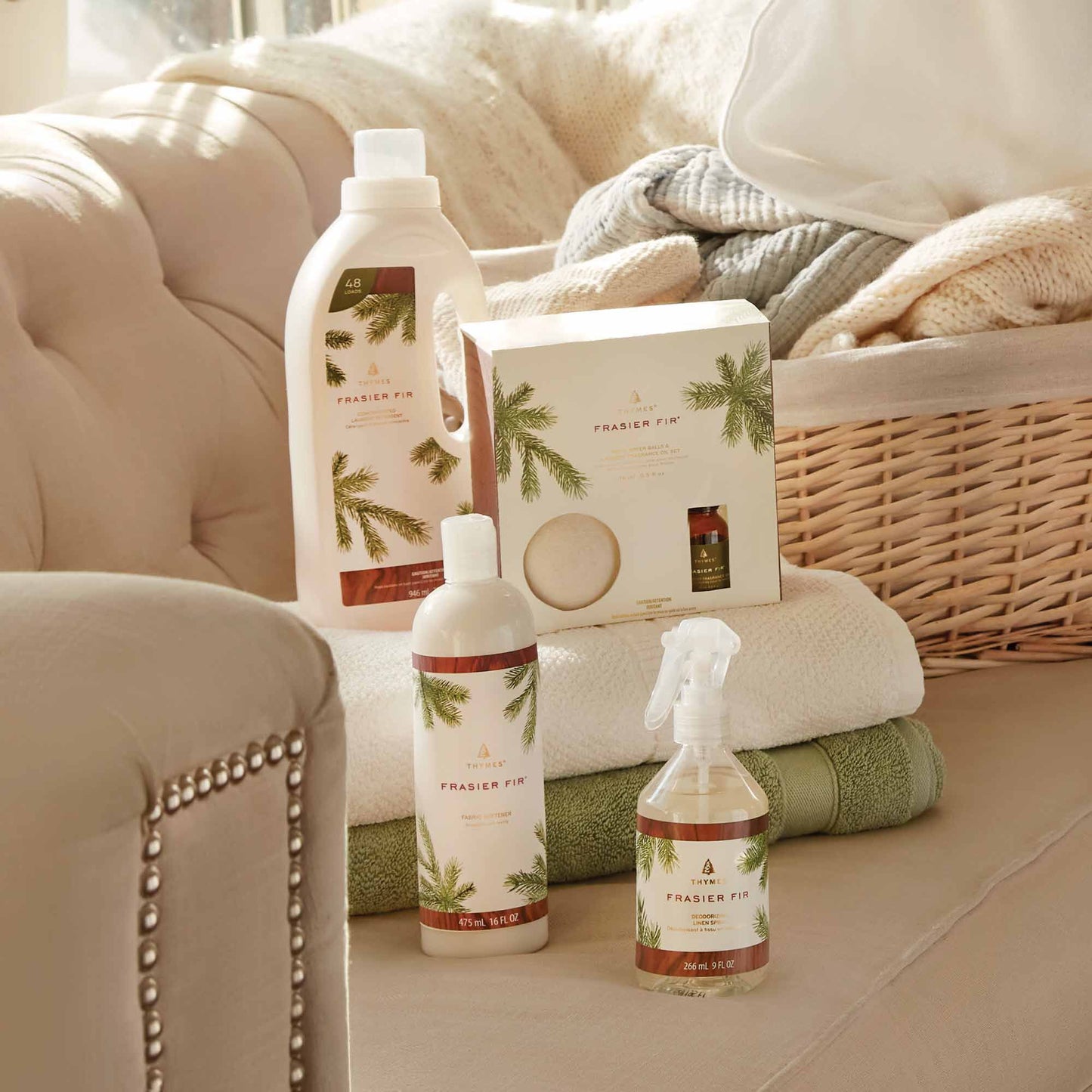 THYMES - Frasier Fir Fabric Softener - 16 FL OZ / 475 ML