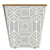 Hedge Farm Candles - Bamboo Box Lattice Cachepot Candle