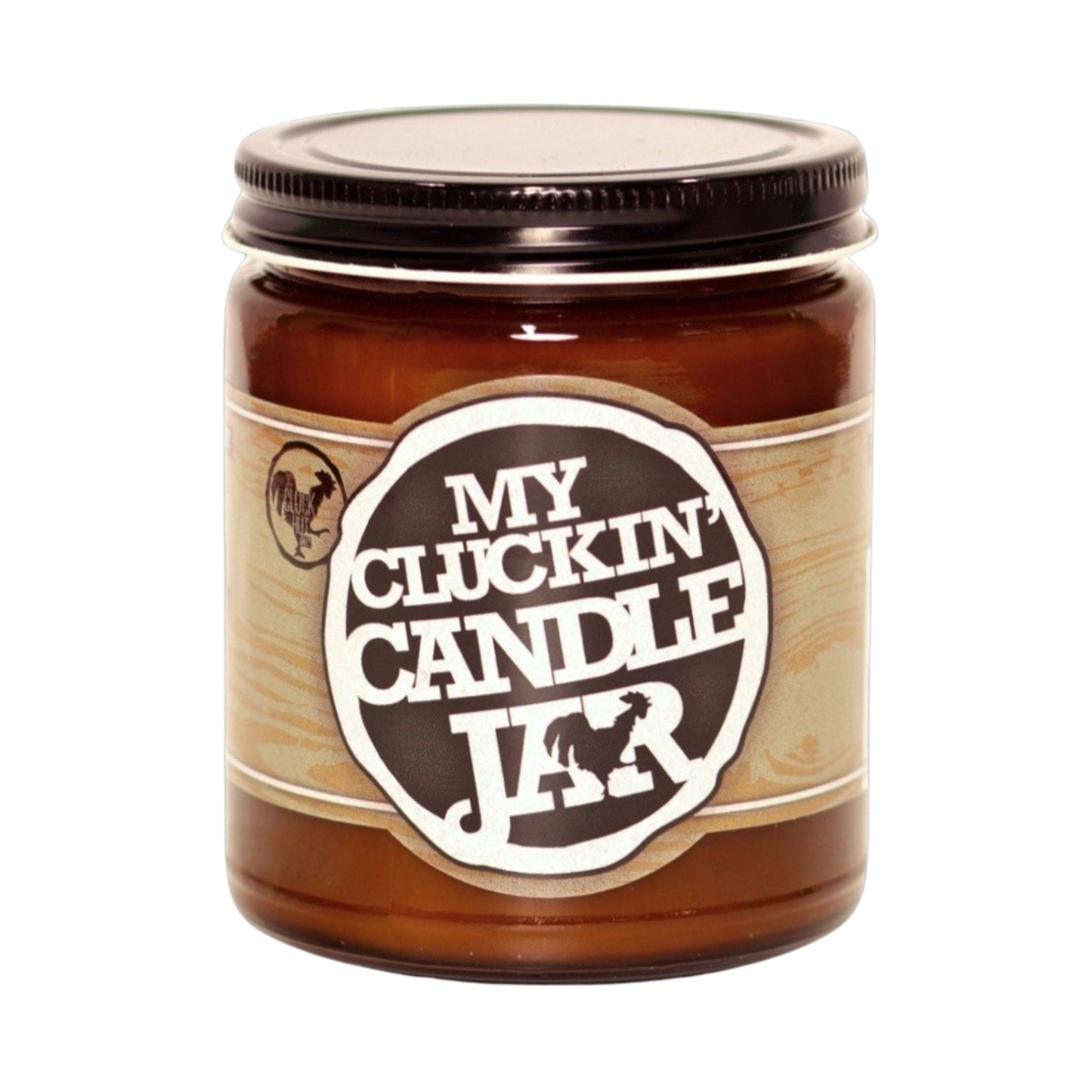 My Cluck Hut - Hickory & Suede | My Cluckin’ Candle Jar