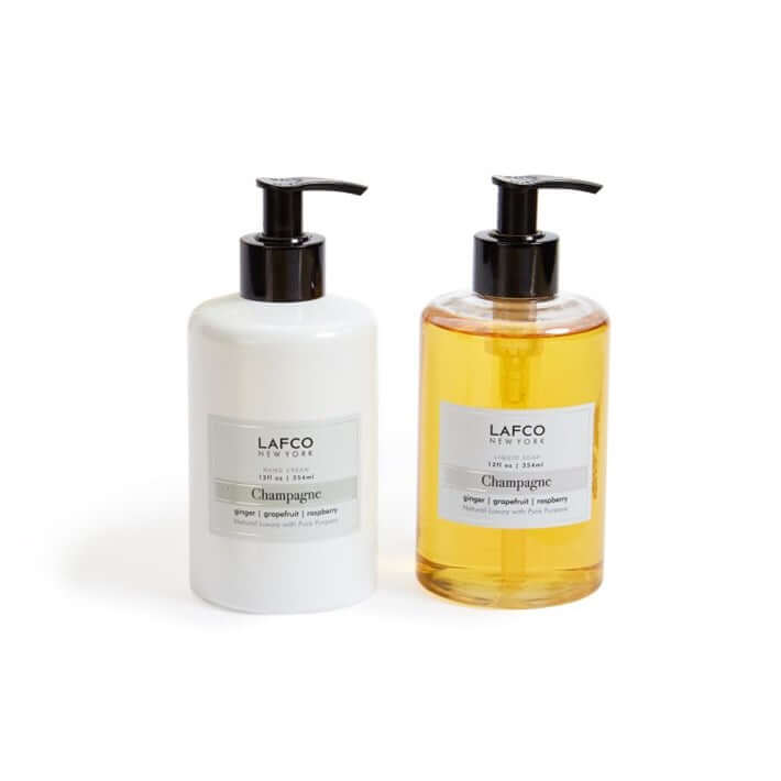 Lafco New York - Champagne Liquid Soap & Hand Cream Duo - Tarvos Boutique