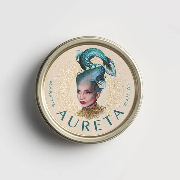 Buy MARKY'S AURETA Golden Osetra Caviar Online - Tarvos Boutique