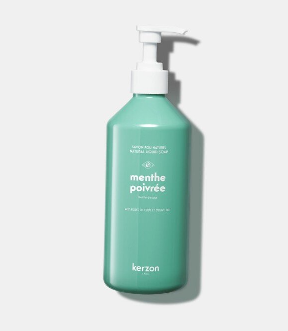 Kerzon liquid soap Menthe Poivrée (peppermint)