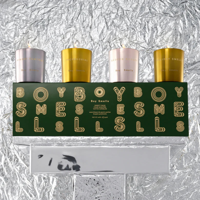 BOY SMELLS - HOLIDAY VOTIVE SETS