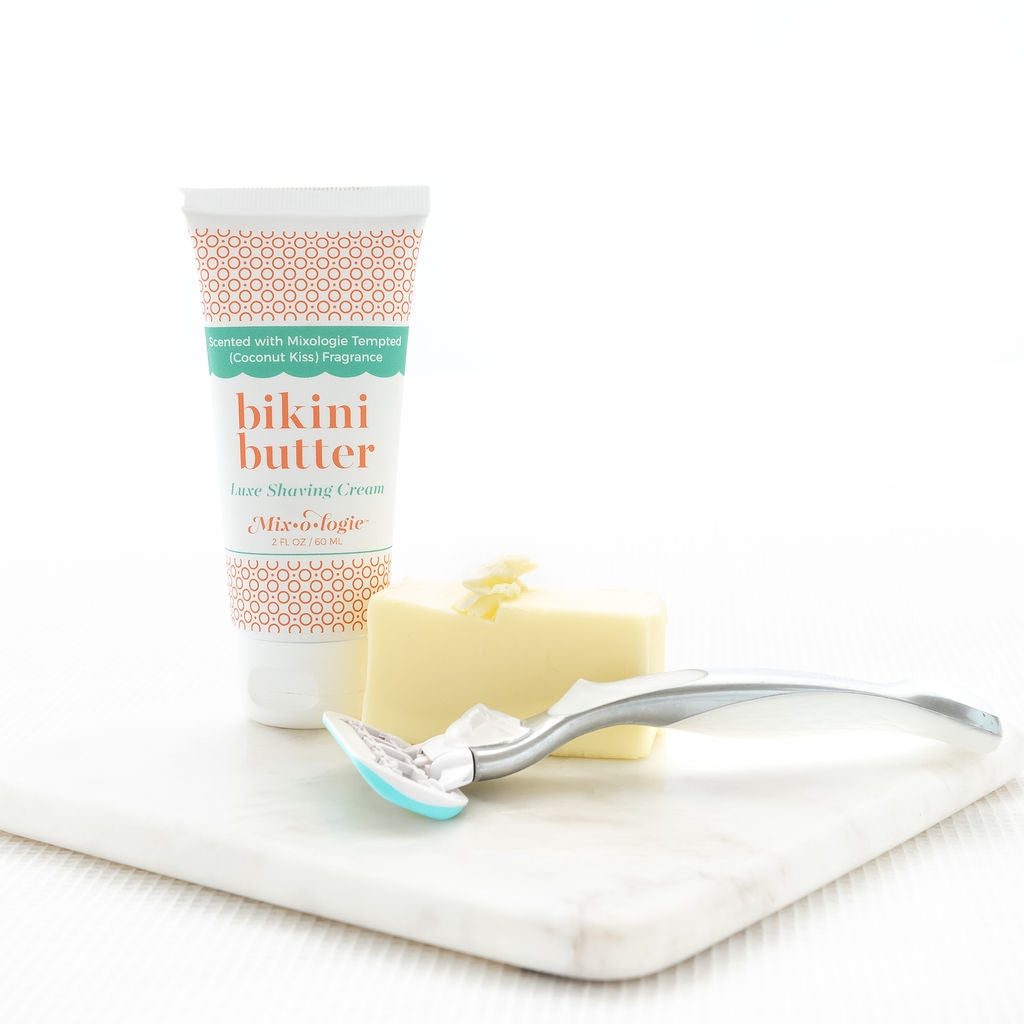 MIXOLOGIE - Bikini Butter Shaving Lotion (3 oz tube)