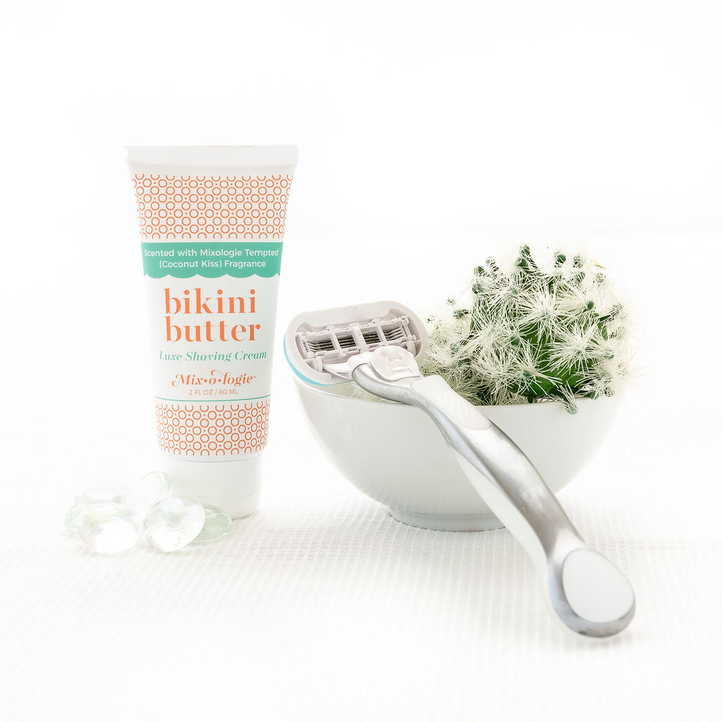 MIXOLOGIE - Bikini Butter Shaving Lotion (3 oz tube)