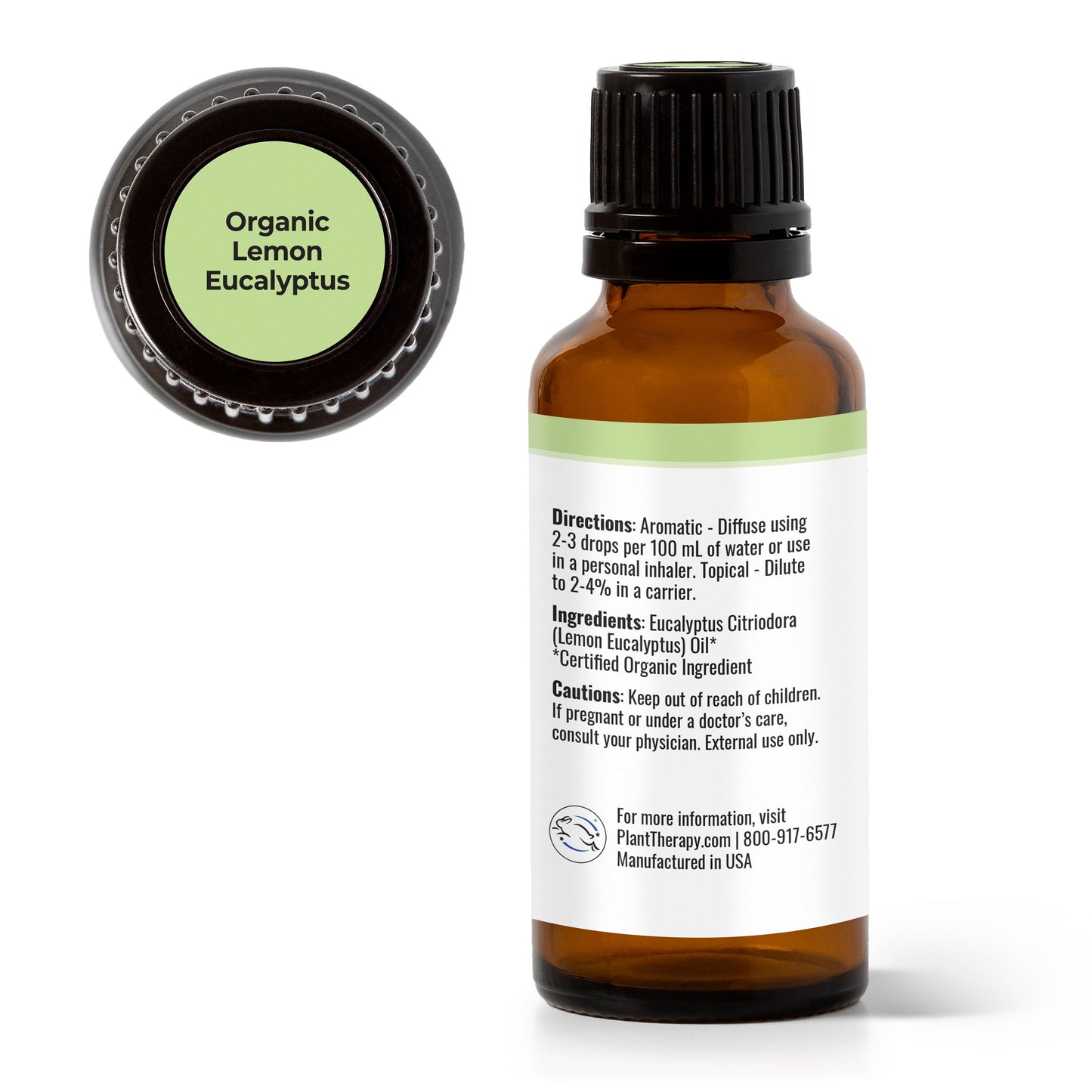 Plant Therapy - Organic Lemon Eucalyptus Essential Oil
