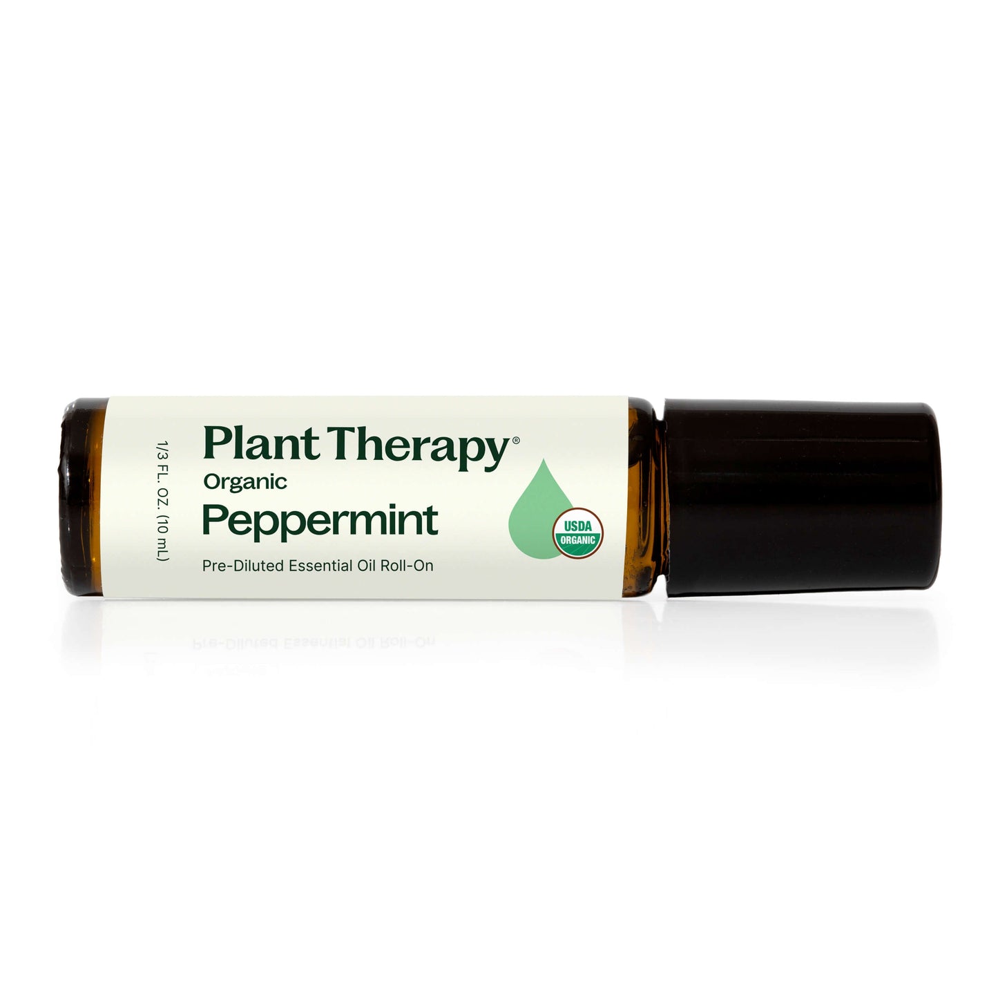 Plant Therapy - Organic Peppermint Essential Oil Pre-Diluted Roll-On