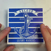 Archivist Gallery - Anchor Square Matchbox - 4x4 - 125 matches