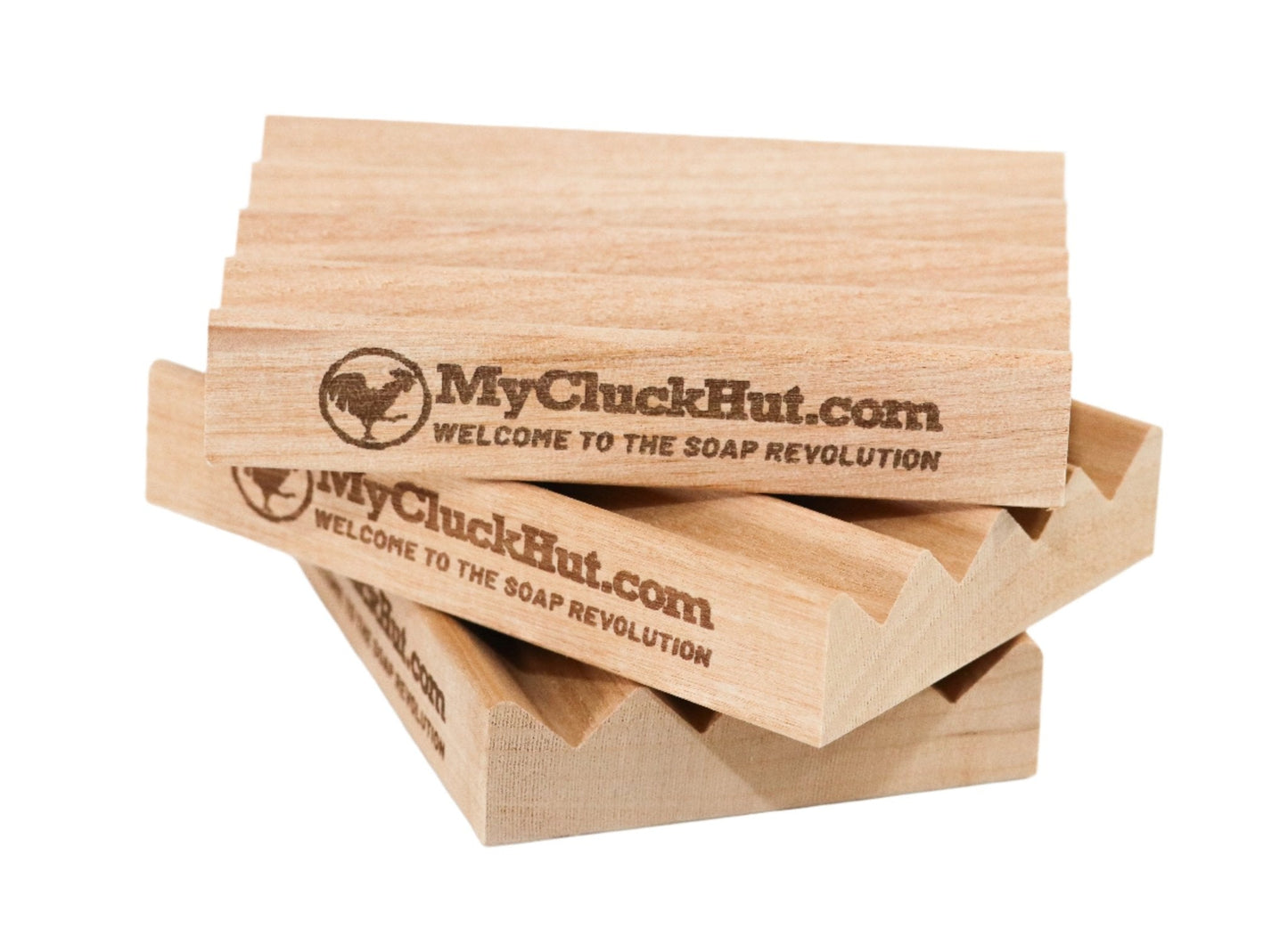 My Cluck Hut - Red Alder Soap Dish