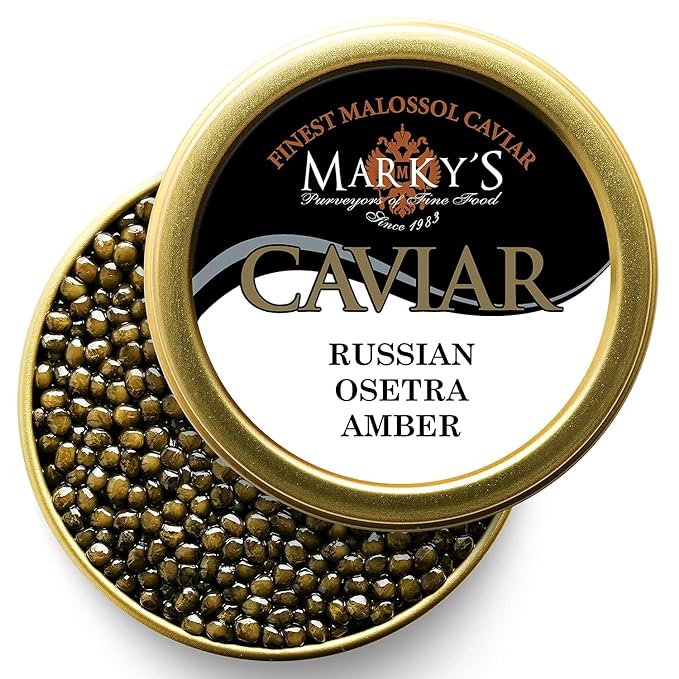 MARKY'S OSETRA KARAT AMBER CAVIAR