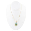 Turquoise Baron Snake Chain Pendant Necklace