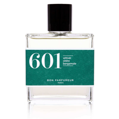 Bon Parfumeur - 601 - Vetiver Bergamot Cedar - 3.4 fl.oz / 100 ml - Tarvos Boutique