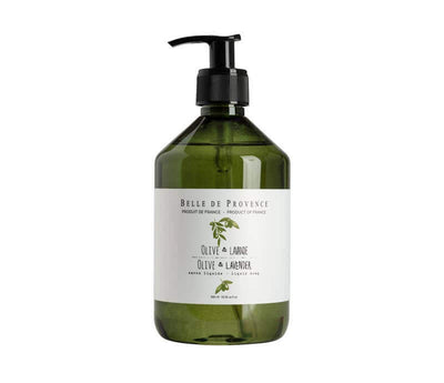 Belle De Provence Liquid Soap - Olive & Lavender - 16.9 fl.oz / 500 ml - Tarvos Boutique