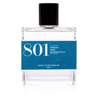 Bon Parfumeur - 801 - Sea Salt Cedar Grapefruit - 3.4 fl.oz / 100 ml - Tarvos Boutique