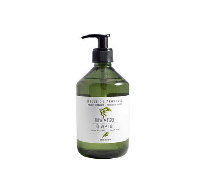 Belle De Provence Liquid Soap - Olive & Fig - 16.9 fl.oz / 500 ml - Tarvos Boutique
