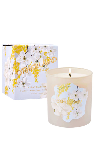 Otherland - Clean Blossom Candle - Crisp Linen, Mimosa Flower, Creamy Gardenia - Tarvos Boutique