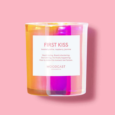 Moodcast Fragrance Co. - First Kiss - 8oz Coconut Wax Candle - Tarvos Boutique