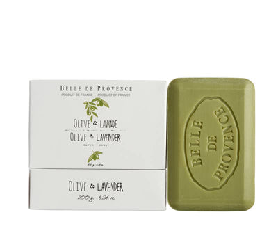 Belle De Provence Soap - Olive & Lavender - 6.34 oz / 200 g - Tarvos Boutique