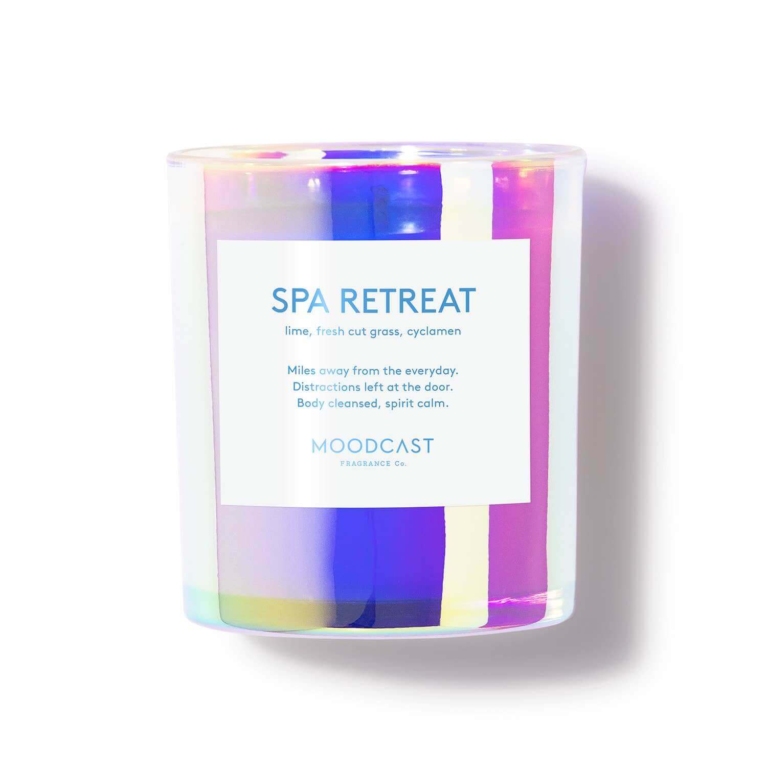 Moodcast Fragrance Co. - Spa Retreat - 8oz Coconut Wax Candle - Tarvos Boutique