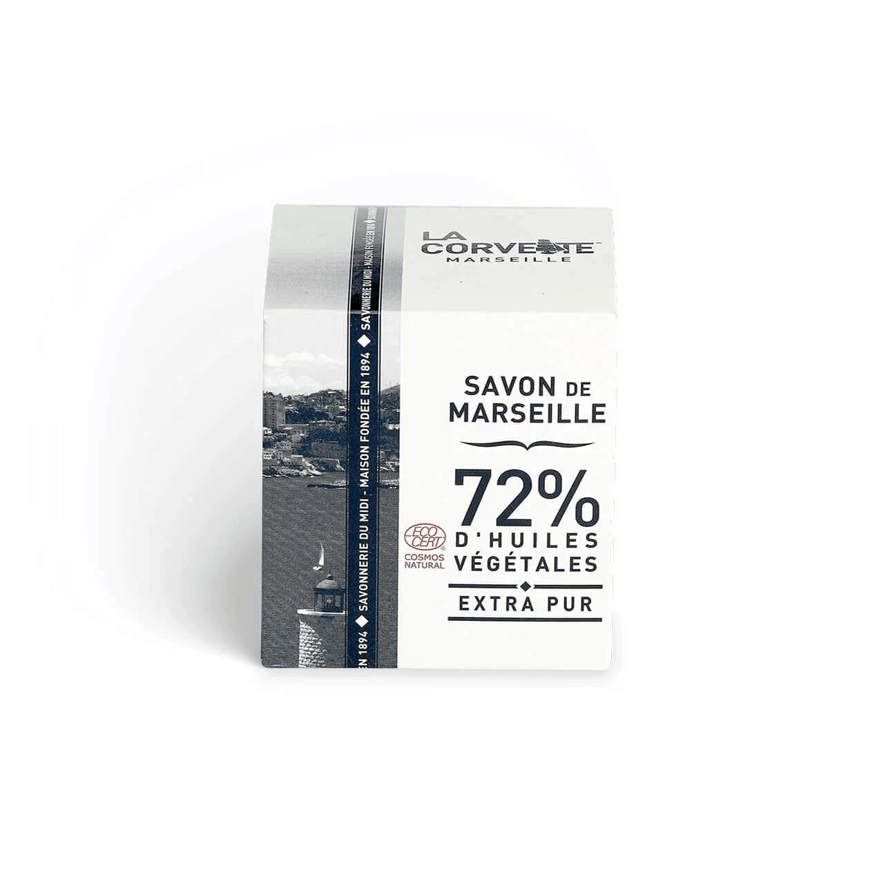 La Corvette - Marseille Soap Cube Extra Pure 500 g - 17.64 oz - Tarvos Boutique