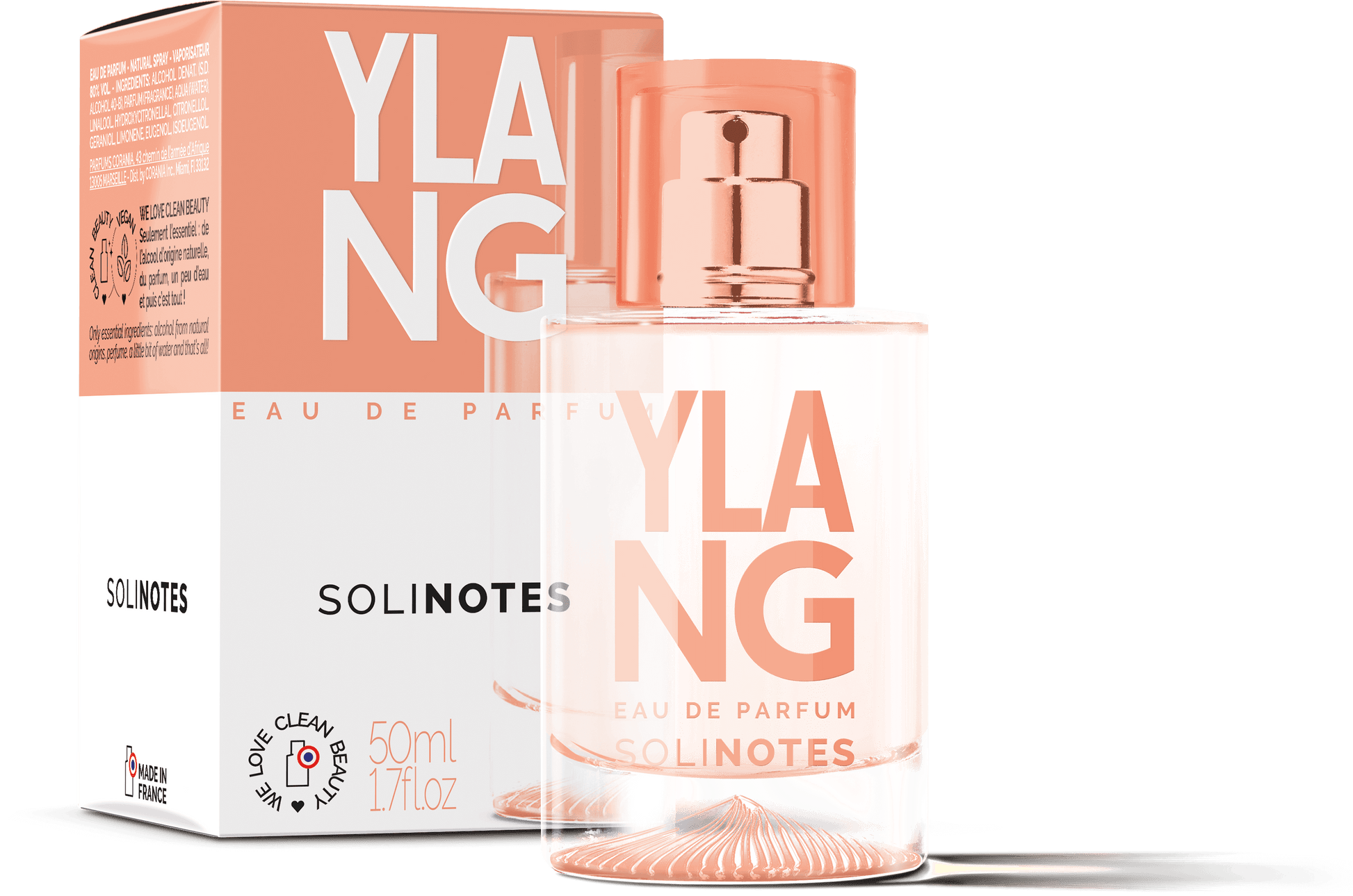 Solinotes - Ylang Ylang Eau de Perfume 1.7 oz - CLEAN BEAUTY - Tarvos Boutique