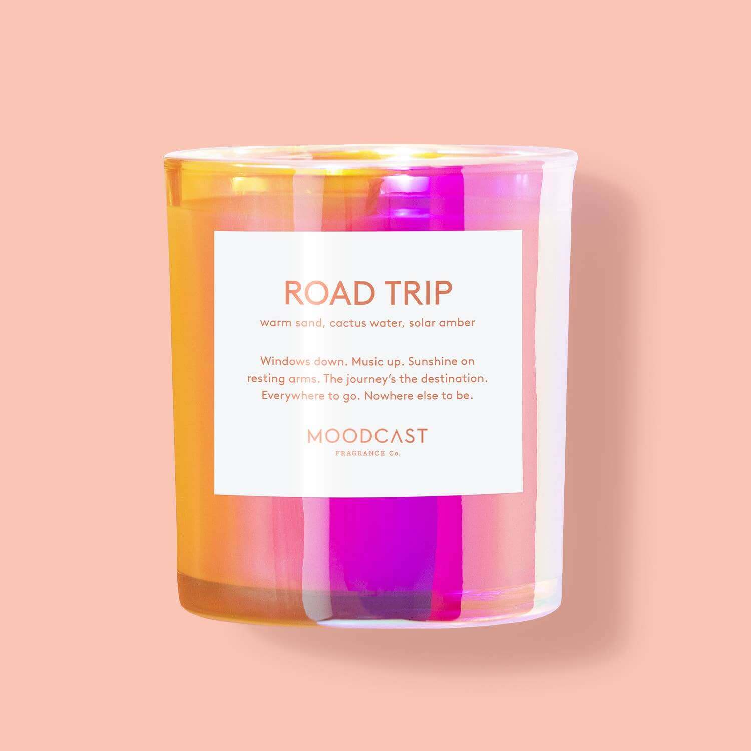 Moodcast Fragrance Co. - Road Trip - 8oz Coconut Wax Candle - Tarvos Boutique