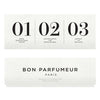Bon Parfumeur - Mini Candle Set: 01, 02, 03 Bougie perfume - Tarvos Boutique