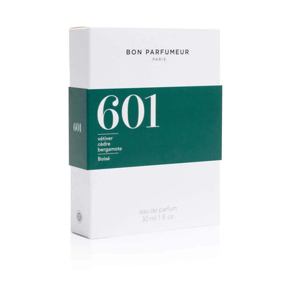 Bon Parfumeur - 601 - Vetiver Bergamot Cedar - Eau de perfume - Tarvos Boutique